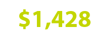 green $1,428 July 2019