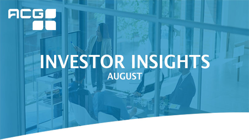 August Investor Insights Newsletter